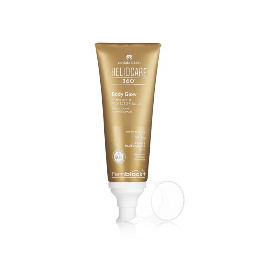 Cantabria Labs HELIOCARE 360&ordm; Body Glow SPF 50+, 100 мл - Сяючий сонцезахисний крем-гель для тіла