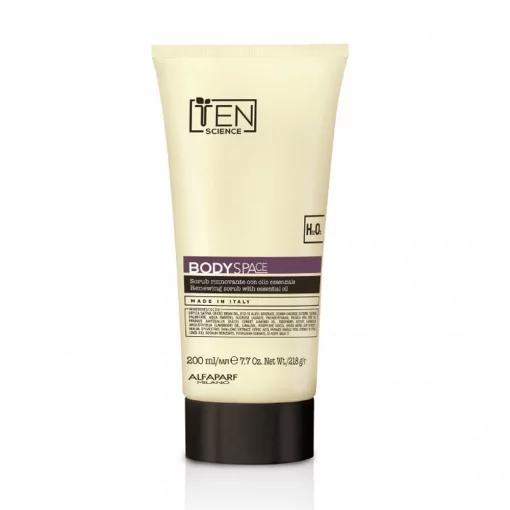 Ten Science Body Space Scrub, 200 мл - обновляющий скраб для тела с эфирным маслом Лаванды