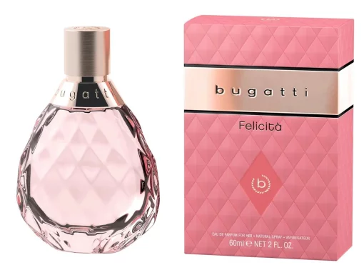 Bugatti Felicita Rosa, 60 мл - Парфюмерная вода для женщин