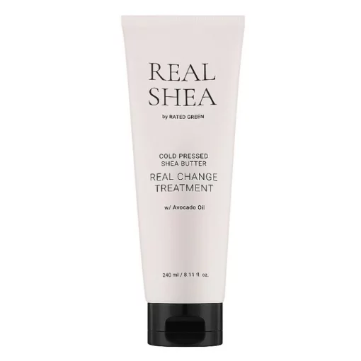 Живильна маска для волосся з маслом ши Rated Green Real Shea Cold Pressed Shea Butter Real Change Treatment, 240 мл