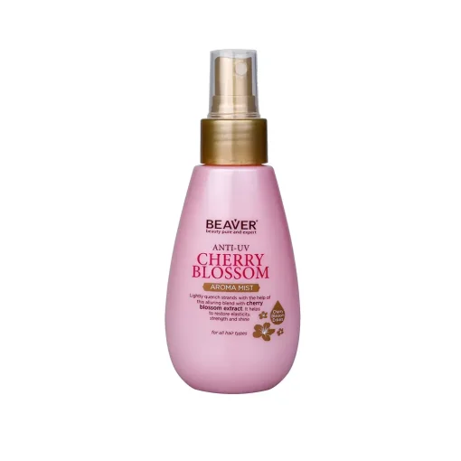 Beaver Anti-UV Aroma Mist Cherry Blossom Refreshing Spray, 100 мл - зміцнювальний арома спрей для волосся